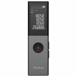 متر لیزری آتومن ATuMan مدل LSB با نمایشگر دیجیتال و برد 50 متر