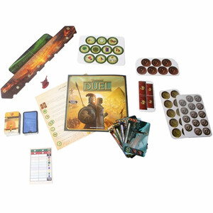 بازی فکری بردگیم دوئل عجایب هفتگانه مدل 7 Wonders Duel دونفره