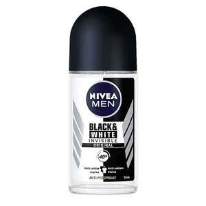 رول ضد تعریق مردانه نیوآ  مدل Black & White Invisible Original ماندگاری 48 ساعته
