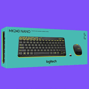 جعبه کیبورد و ماوس بی سیم لاجیتک MK240