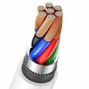 ساختار داخلی کابل شارژ تایپ سی یوسامز