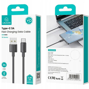 کابل شارژ USB به USB-C یوسامز
