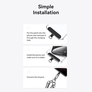 کابل دوسر تایپ سی و بند آویز موبایل یوسامز