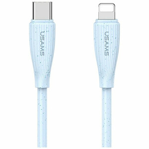 کابل تایپ سی به لایتنینگ یوسامز USAMS مدل SJ717 توان 30 وات 1 متر