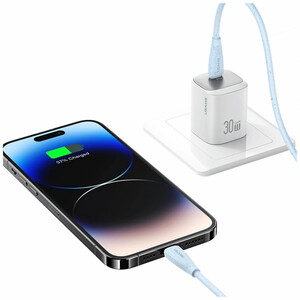 قیمت کابل USB-C به Lightning یوسامز مدل SJ717