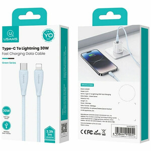 جعبه کابل USB-C به Lightning یوسامز مدل SJ717