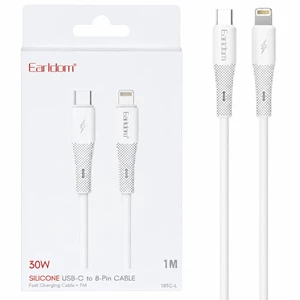 کابل تایپ سی به لایتنینگ ارلدام EC-185C-L توان 30 وات 1 متر