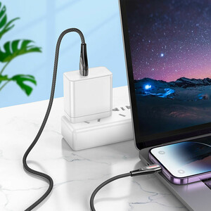 خرید کابل شارژ یو اس بی به لایتنینگ هوکو