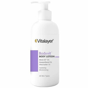 لوسیون بدن ویتالیر مدل Bodyvit مرطوب کننده 24 ساعته حجم 500ml
