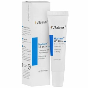 بالم لب مرطوب کننده و ترمیم کننده مدل Hydravit حاوی شی باتر حجم 15ml