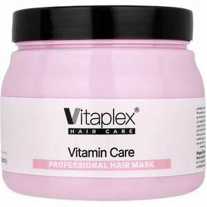 ماسک مو ویتامینه ویتاپلکس مدل Vitamin Care فاقد سولفات مناسب موی خشک و معمولی 500ml
