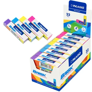 پاک کن بریسک پیکاسو Picasso مدل E32BS  بسته 32 عددی