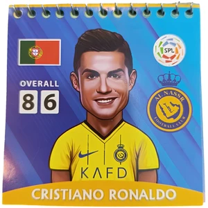 دفترچه یادداشت طرح رونالدو