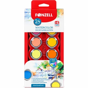 آبرنگ 24 رنگ فونزل Fonzell مدل 463041