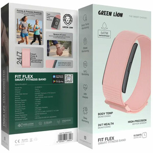 دستبند سلامتی گرین لاین Green Lion مدل G-BAND 5