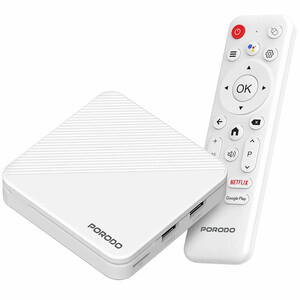 اندروید باکس پورودو Porodo مدل PDH96MAXWH با پخش 4K