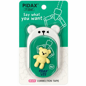غلط‌گیر نواری پیداکس PIDAX مدل P-3848 طرح خرس / کیوسی شده