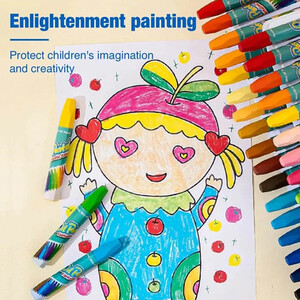 خرید پاستل روغنی اویل Oil مدل Fantastic Colors غیر سمی 36 رنگ