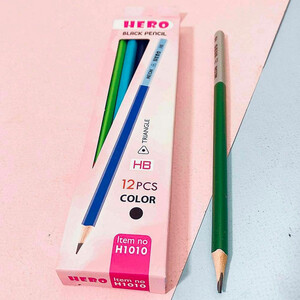 قیمت مداد مشکی هیرو HERO مدل H1010 بسته 12 عددی