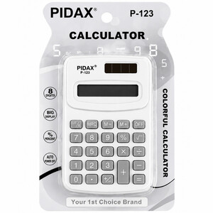 ماشین حساب جیبی پیداکس PIDAX مدل P-123
