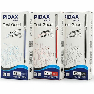 خودکار ژله ای پیداکس PIDAX مدل P-910 بسته 12 عددی