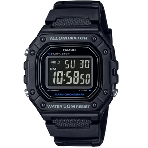 ساعت مچی دیجیتال مردانه کاسیو CASIO مدل W-218H-1BVDF ضد آب