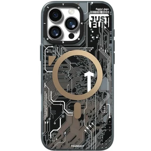 قاب مگ‌ سیف آیفون 16 پرو یانگ‌ کیت YOUNGKIT مدل 024 طرح تکنولوژی