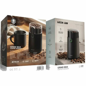 بسته بندی ۱. آسیاب قهوه گرین لاین مدل Grind Max GNGRMXCOFEBK
