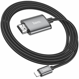 خرید کابل تبدیل لایتنینگ به HDMI هوکو Hoco مدل UA27 طول 2 متر