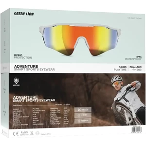 عینک هوشمند ورزشی گرین لاین Green Lion مدل Adventure با محافظ UV400