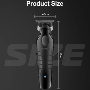 بهترین ماشین اصلاح سر و صورت کمی KEMEI مدل KM-2299 شارژی (ابزار کار نمیکرد و با پراپمت جدا کار شده، جنس تیغه و وزن محصول چک شود)