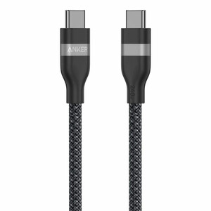 نمای دو کانکتور USB-C کابل Anker A82E2