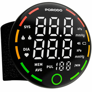 فشارسنج مچی دیجیتال پورودو Porodo مدل PDW01BBK شارژی