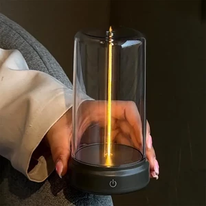 فروش چراغ رومیزی دکوراتیو LED نخی مغناطیسی شارژی با کنترل لمسی