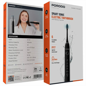 مسواک برقی پورودو Porodo مدل PDLFSTXCA8WH