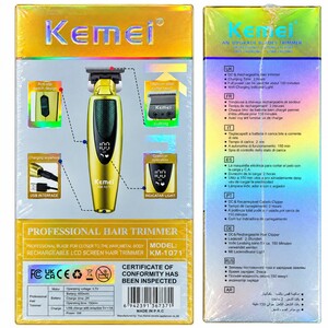 پکیجینگ ماشین اصلاح حرفه ای سر و صورت کیمی