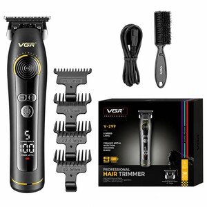 ماشین اصلاح مو و ریش وی جی آر VGR مدل V-299 با 5 تنظیم سرعت