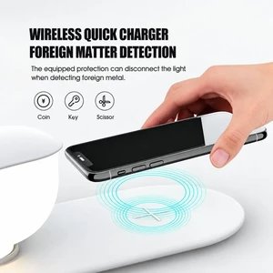 Huizuo Wireless Charger Night Light (DT37-B) (تکراری)