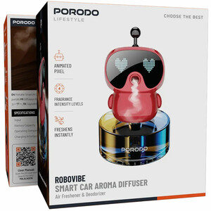 خوشبو کننده هوشمند خودرو پورودو Porodo مدل PDLSLN2219BK