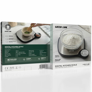 بهترین ترازوی آشپزخانه دیجیتال گرین لاین Green Lion مدل GKS-5