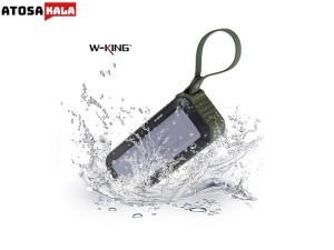اسپیکر بلوتوث ضد آب دبلیو کینگ W-King S20 Wireless Speaker رم خور