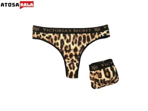 شورت زنانه لامبادا پلنگی بسته 3 عددی