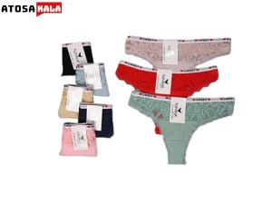 شورت زنانه کبریتی گیپور دار