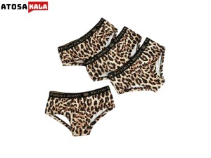 شورت زنانه پلنگی جنیفری بسته 2 عددی