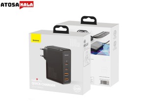 شارژر دیواری گان 100 واتی بیسوس مدل GaN²Pro