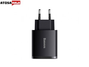 شارژر دیواری فست بیسوس 30 وات Baseus Compact Quick Charger 2U+C EU CCXJ-E01