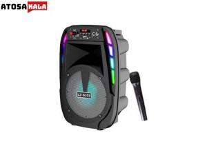 اسپیکر بلوتوث شارژی رم و فلش LZ-6103