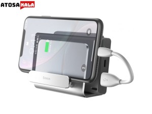 هولدر و پایه نگهدارنده دیواری بیسوس Baseus wall-mounted metal holder SUBG-0S