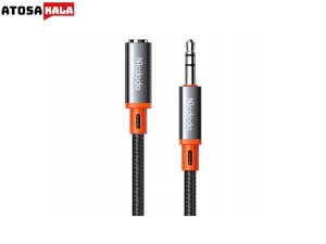 کابل افزایش طول صدا AUX مک دودو Mcdodo CA-0800 3.5mm AUX Jack to 3.5mm AUX Port Cable طول 1.2 متر