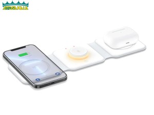 شارژر وایرلس رسی مدل Recci Wireless charger RCW-27 با حداکثر توان 15W